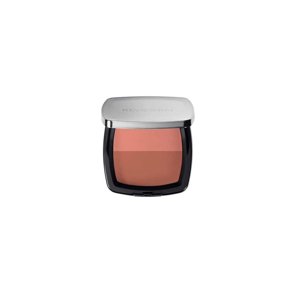 REVIDERM Mineral Duo Blush 1W peach-rosewood Dwukolorowy róż